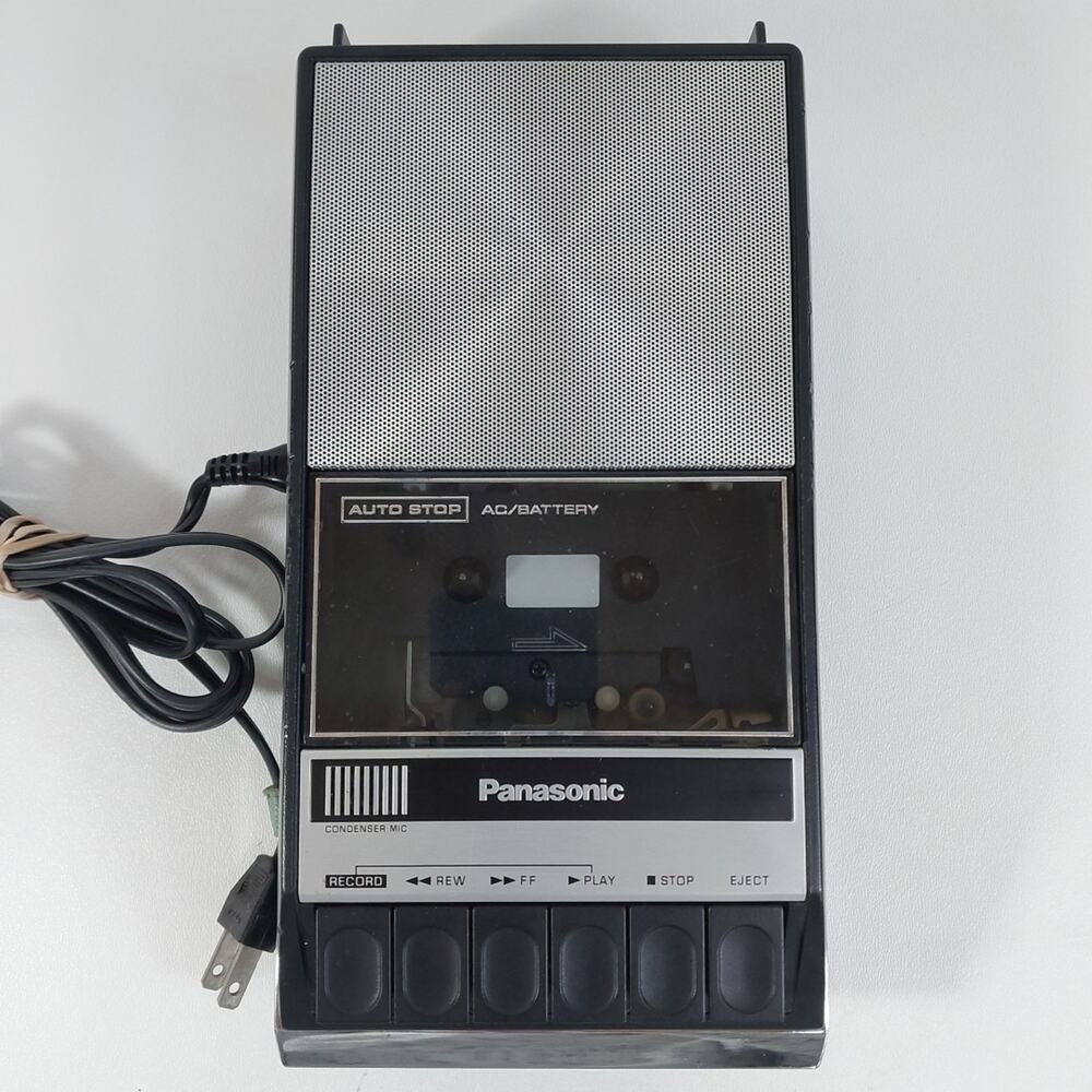 Vtg Panasonic RQ-309DS Portable Cassette Tape Player Recorder Read‎ Description